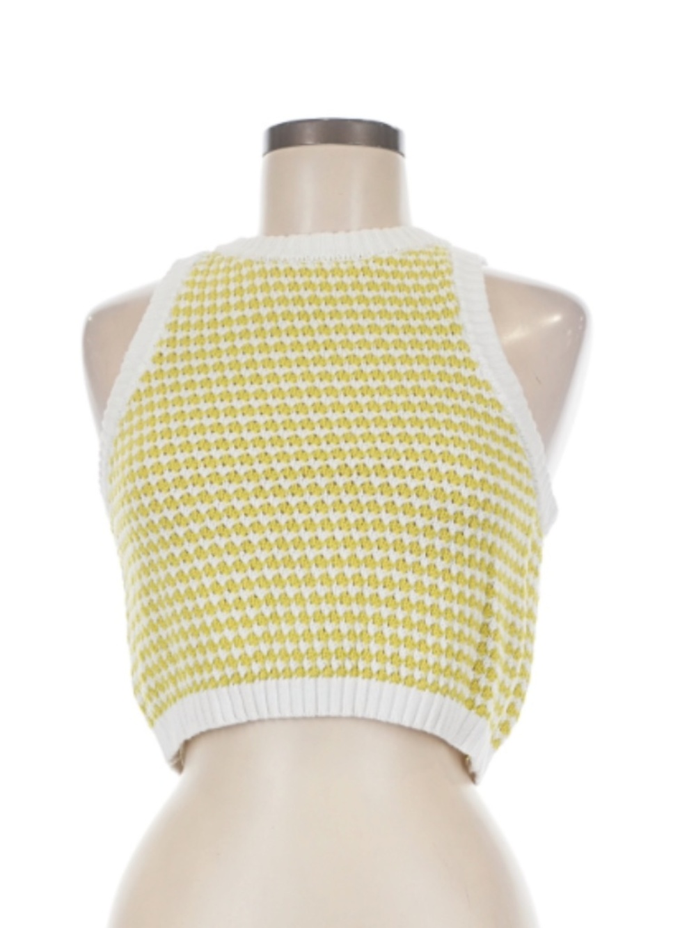 Future Collective Cardigan Cropped Sweater Vest